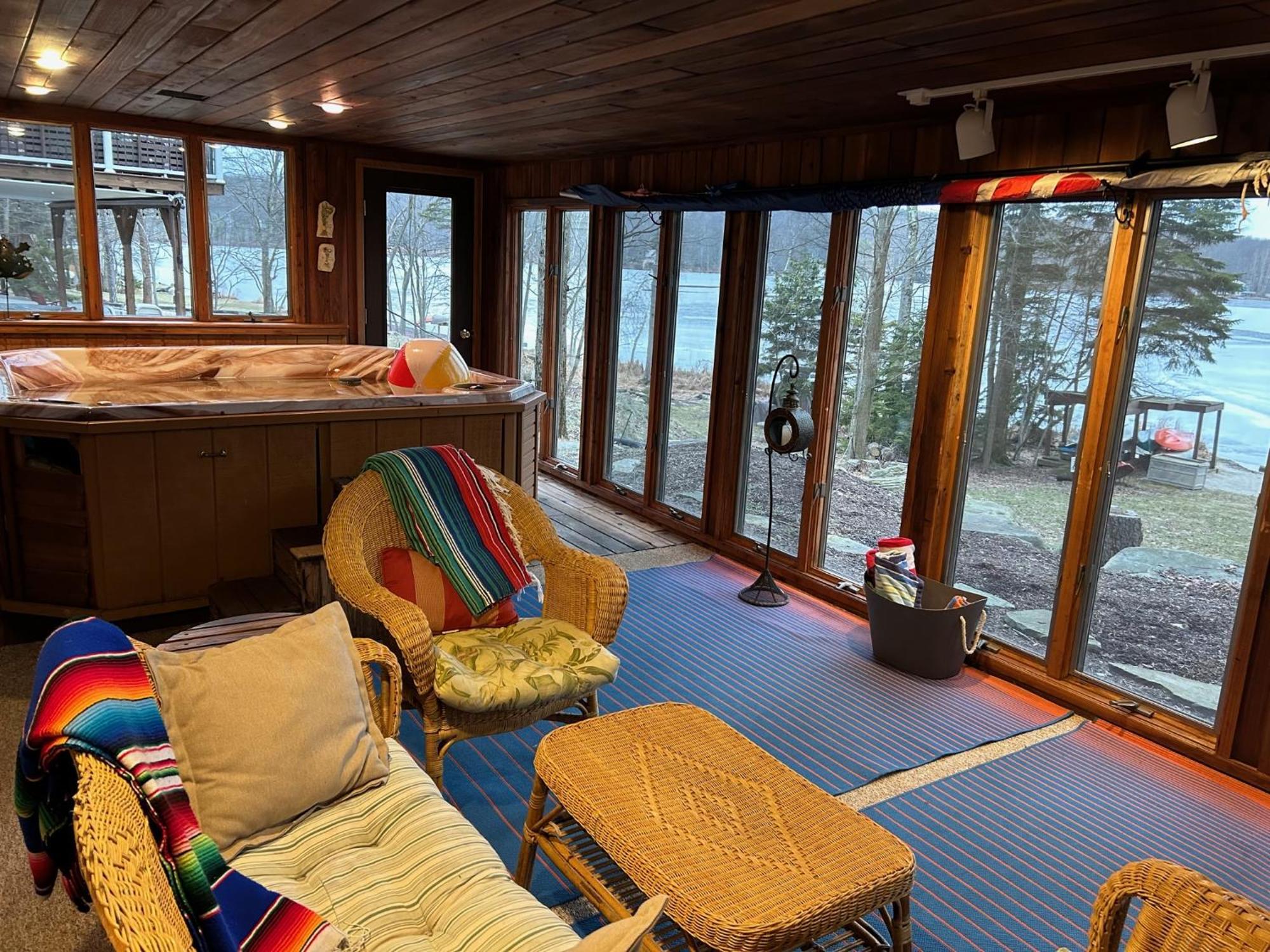 Lakefront Cabin Pvt Beach And Dock - Sunset Marina Arrowhead Lake 外观 照片