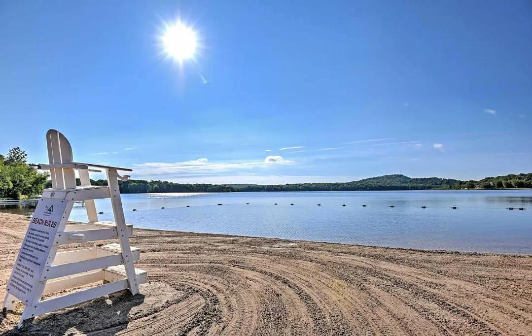 Lakefront Cabin Pvt Beach And Dock - Sunset Marina Arrowhead Lake 外观 照片