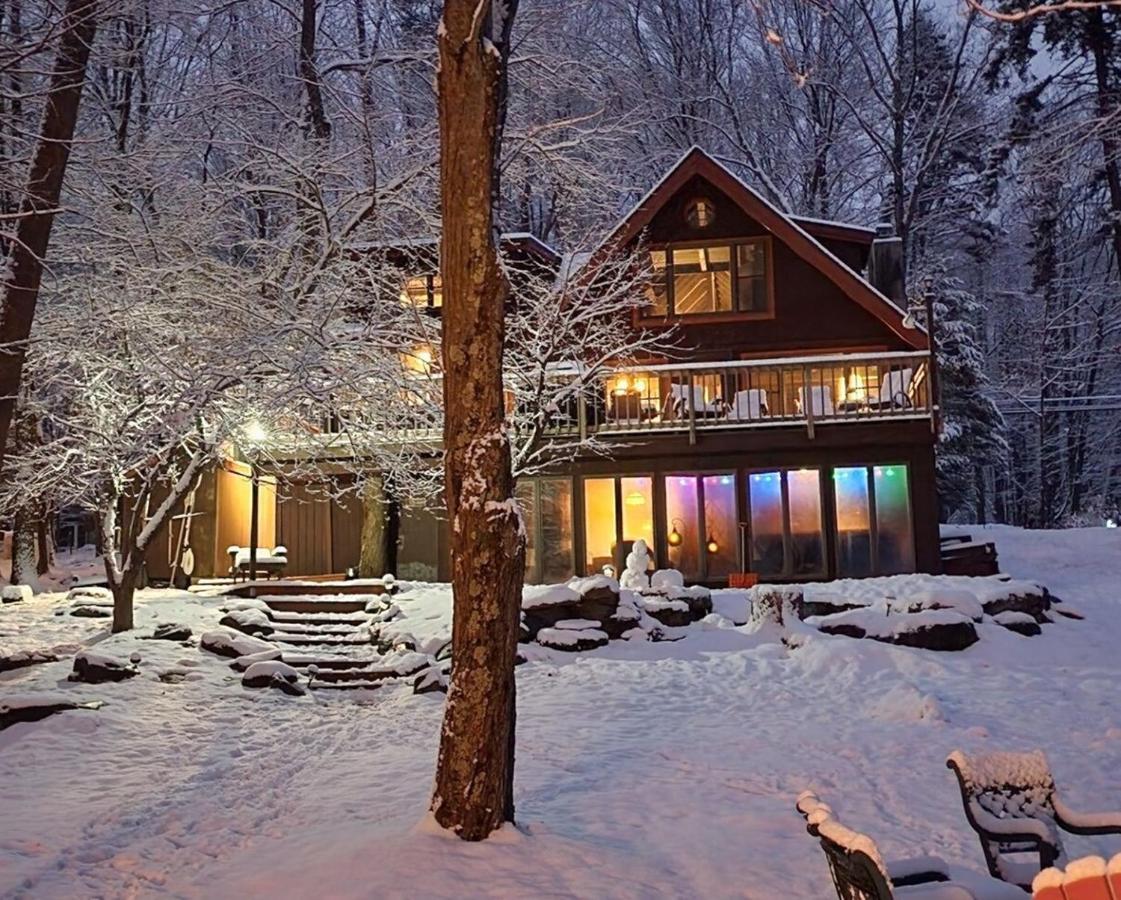 Lakefront Cabin Pvt Beach And Dock - Sunset Marina Arrowhead Lake 外观 照片